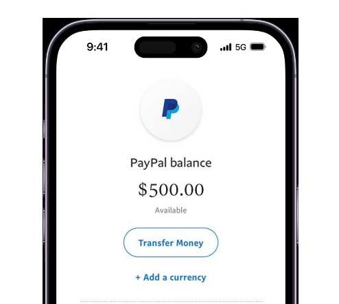 Pay Pal Transfer $500